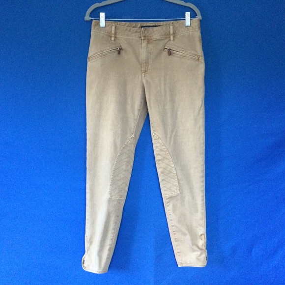 Ralph Lauren Sport Jodhpurs Riding Pants Size 29 Beige Equestrian - Picture 1 of 16